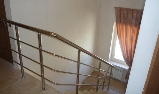 Перила с 3 ригелями из нержавеющей стали